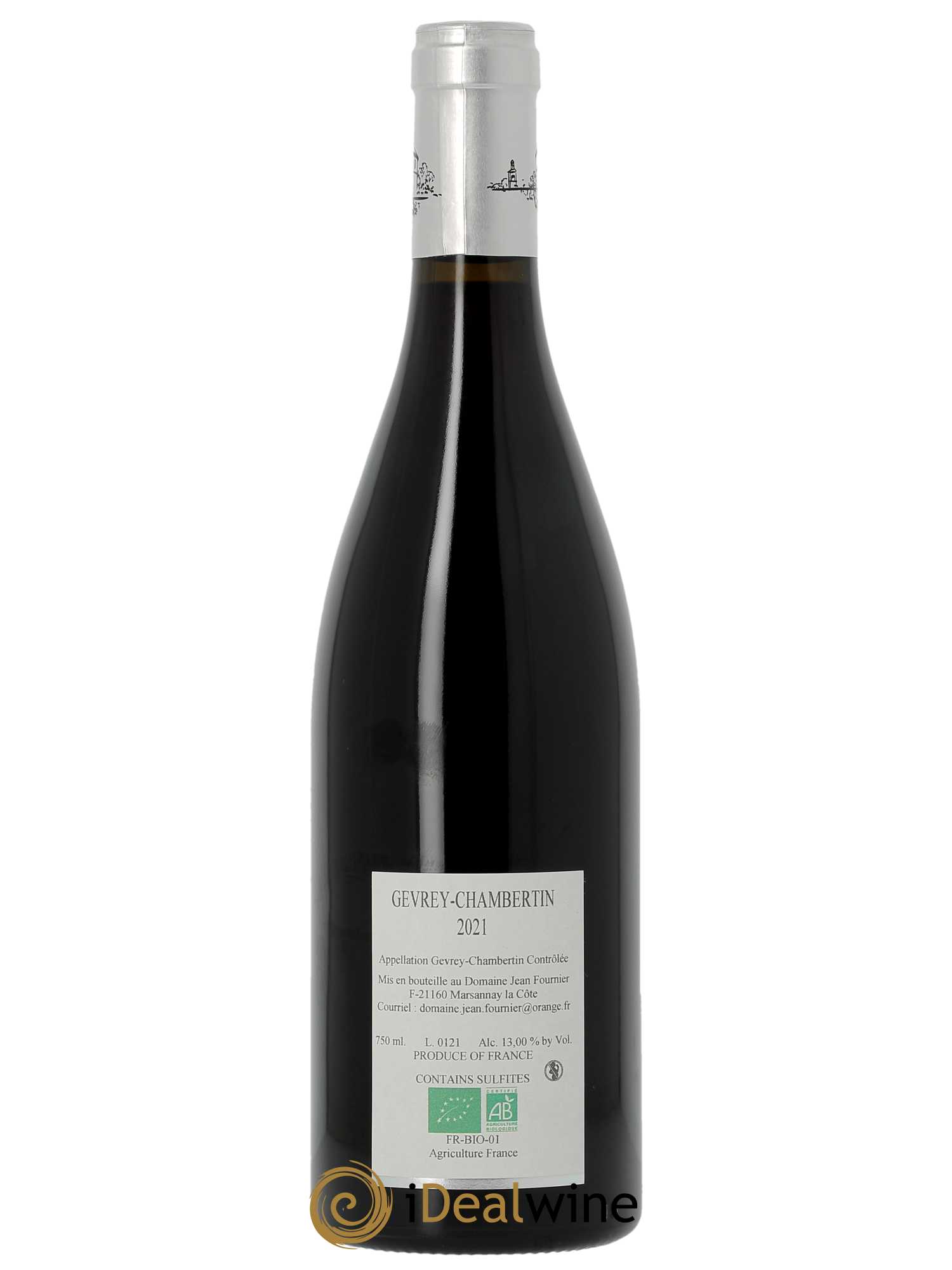 Gevrey-Chambertin Jean Fournier (Domaine)  2021 - Lot de 1 Bouteille
