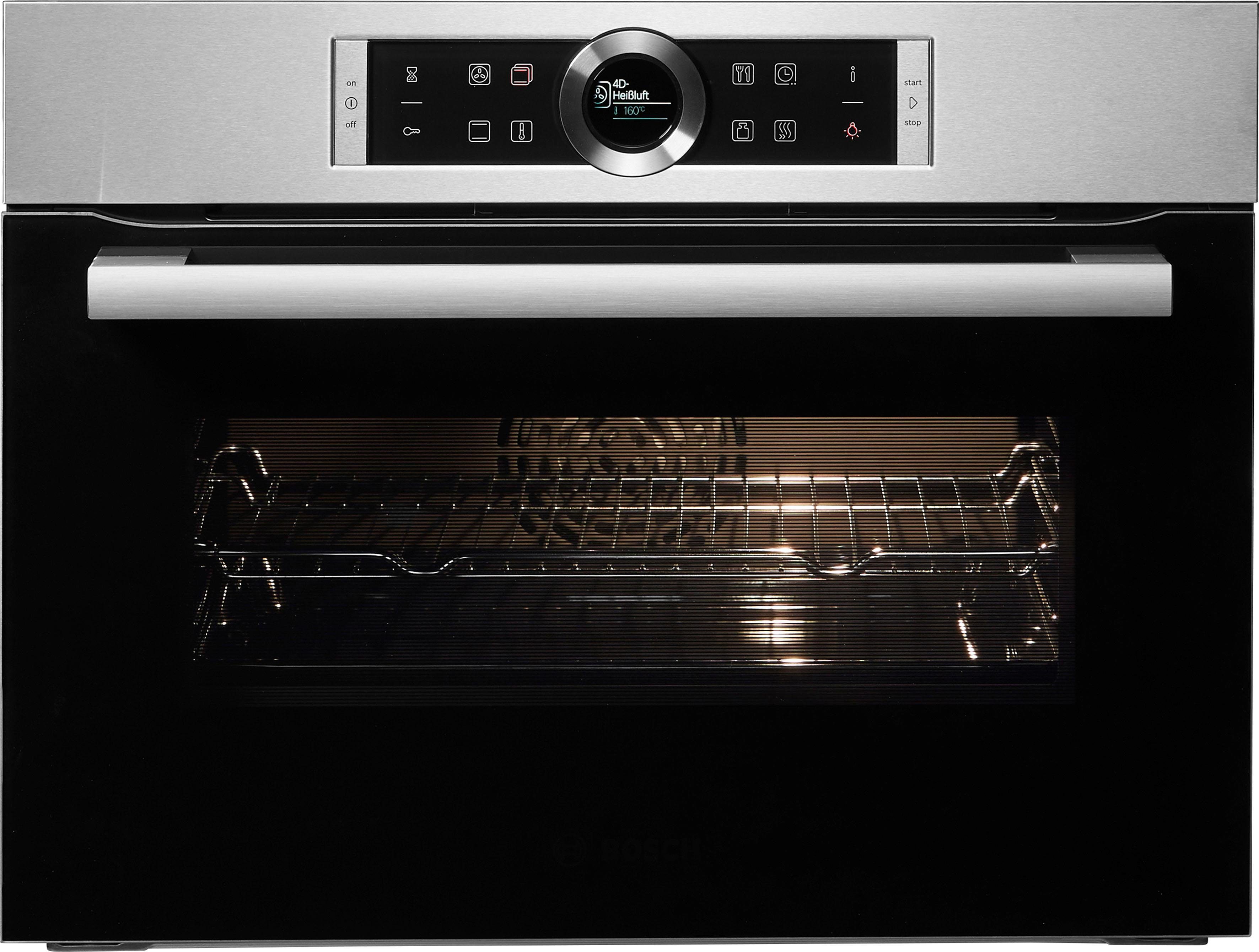BOSCH Einbaubackofen 8 CBG635BS3, mit Teleskopauszug nachrüstbar, ecoClean Direct