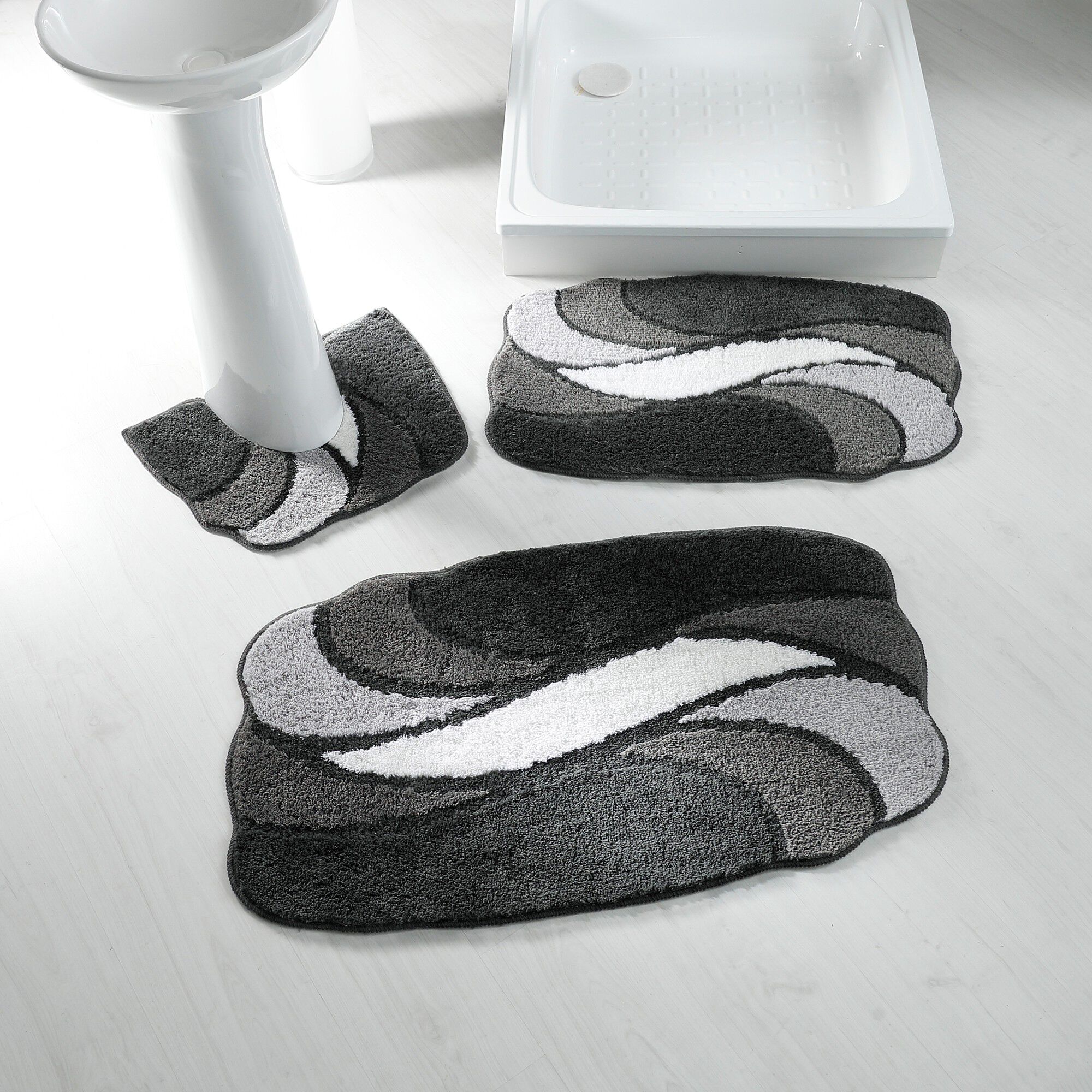 Tapis de bain pétales