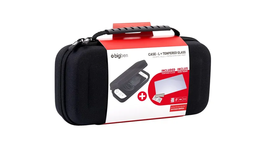 Switch Pack II (black) Inhalt: Tasche, Tempered Glass Bildschirmschutzfolie