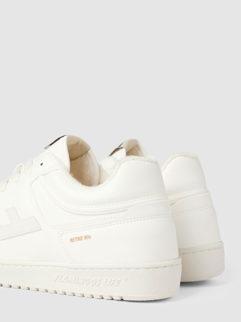 Sneaker mit Label-Details Modell 'RETRO 90s' in weiß
