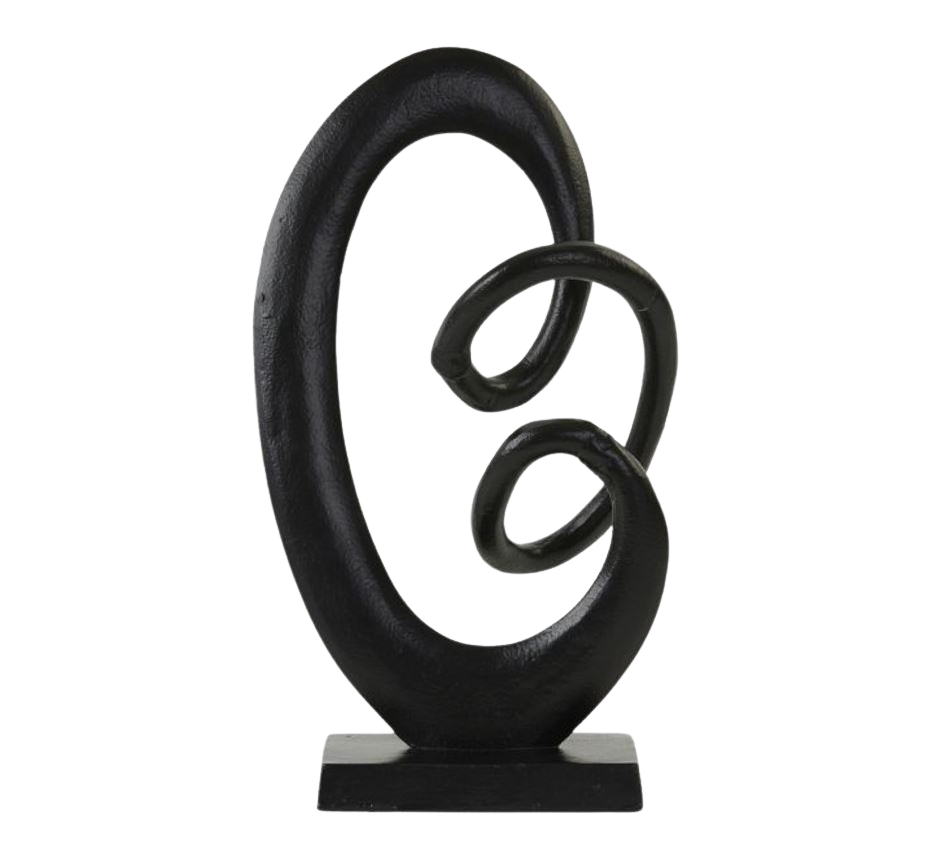 Trendhopper Dekofigur Eddy Schwarz 20 cm