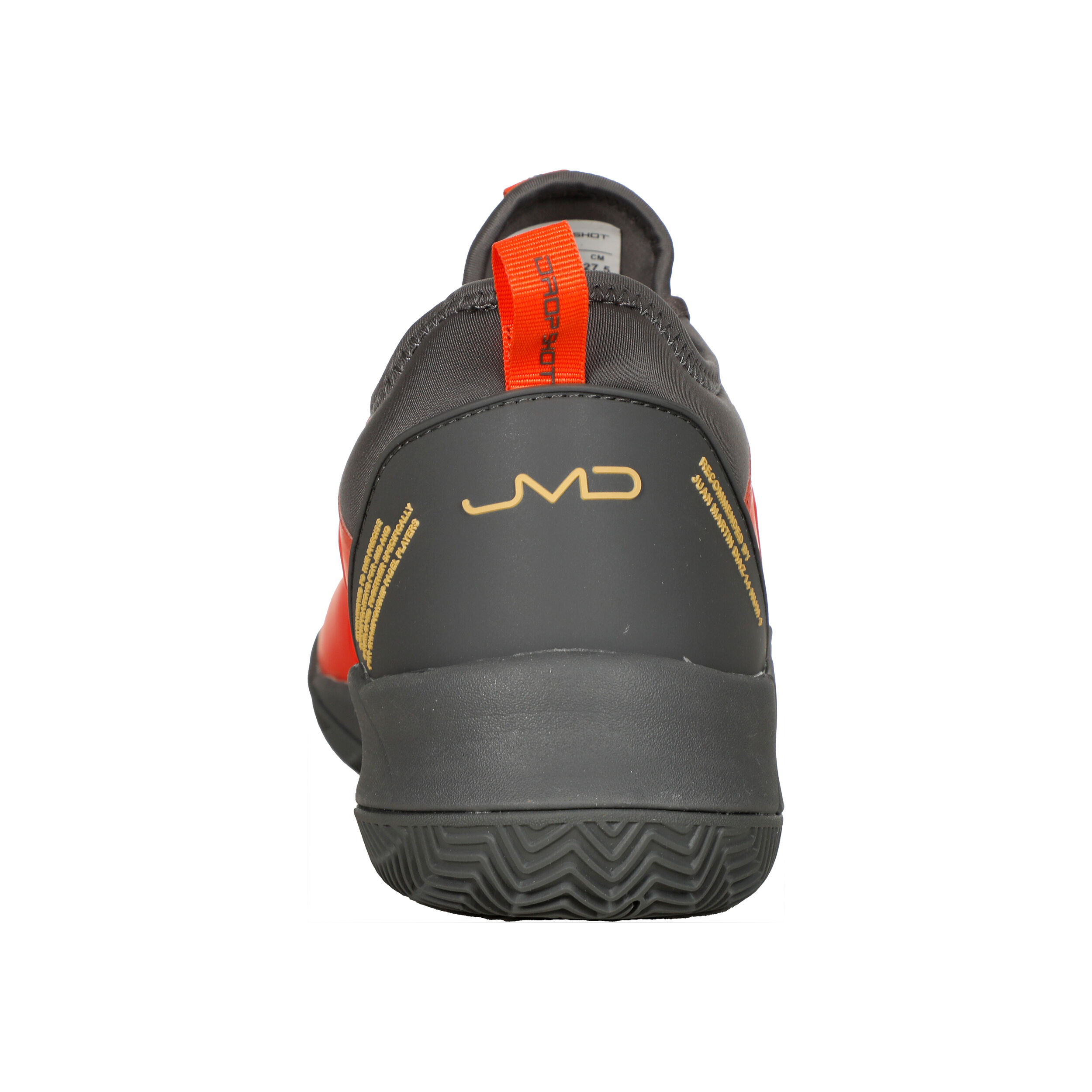 Airam JMD Padelschuh Herren - Rot, Schwarz