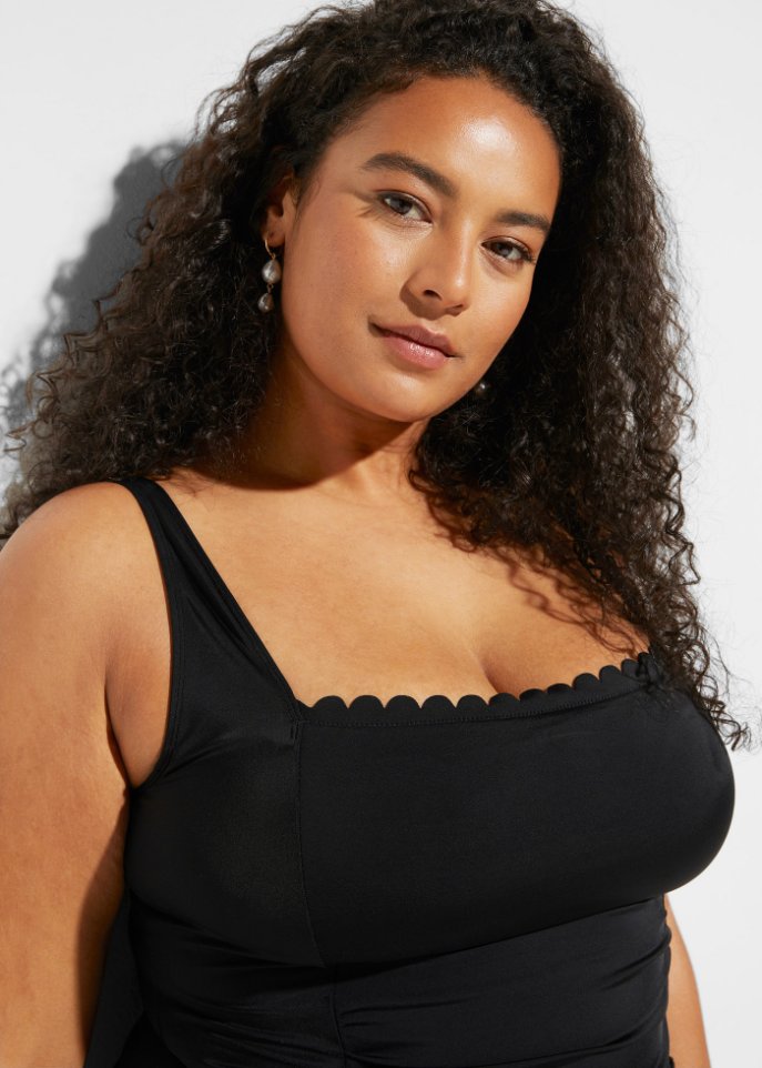 Bandeau Tankini (2-tlg.Set) aus recyceltem Polyamid