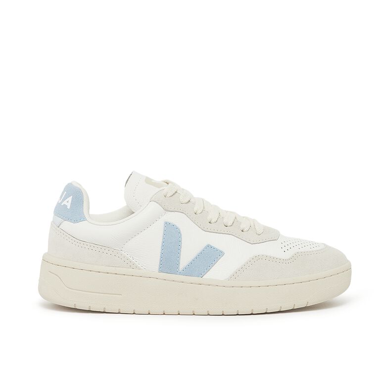 Veja WMNS V-90 Leather extra-white/steel