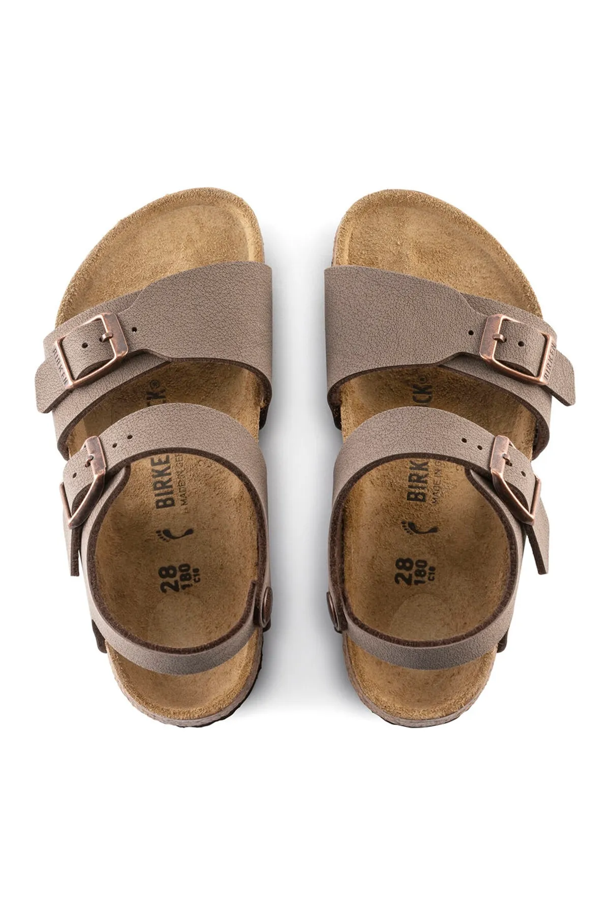 Birkenstock  New York Kinder Hausschuhe Braun00087783
