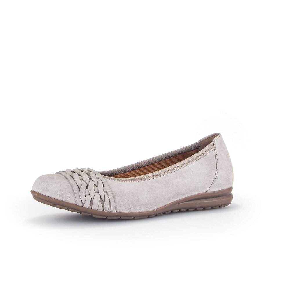 Gabor comfort Eleganter Ballerina beige