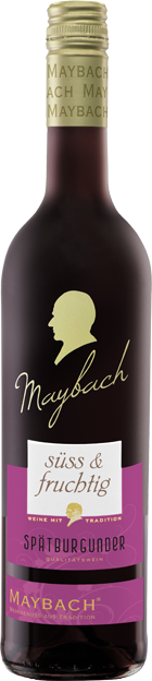 Maybach Spätburgunder Rotwein süß und fruchtig lieblich