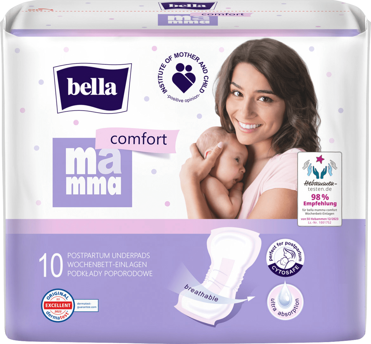 Wochenbett Einlagen comfort, 10 St