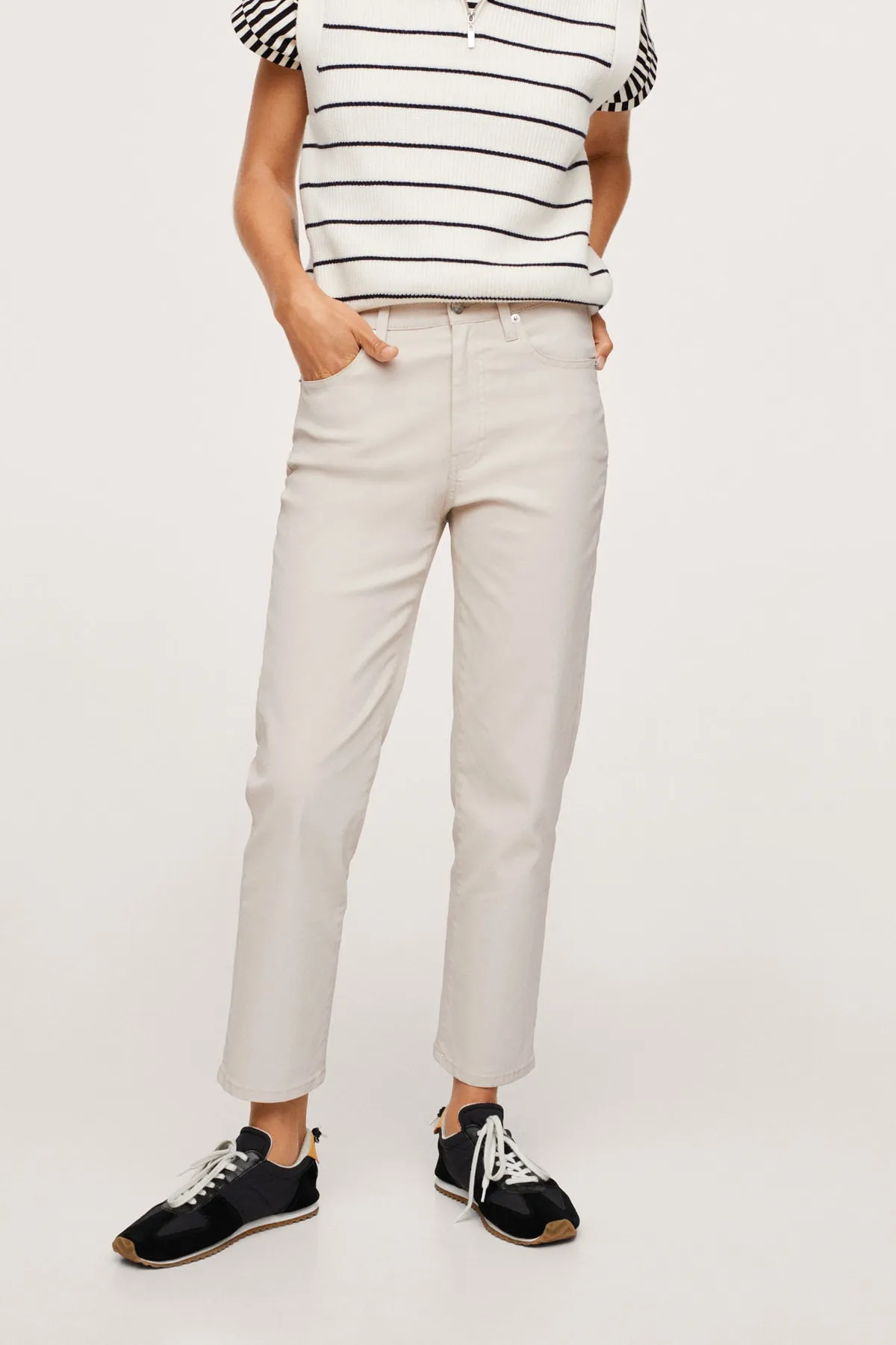 MANGO  17065903 Damen/Mädchen Ecru