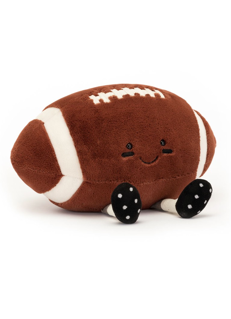 Jucărie de pluș Jellycat fotbal american 18 cm