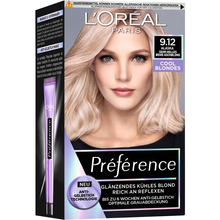 Cool Blondes Haarfarbe