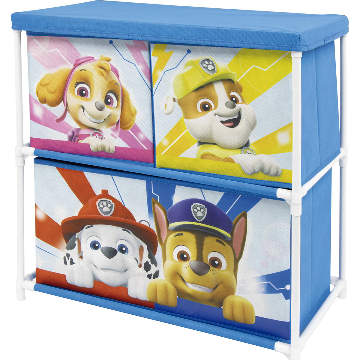 Aufbewahrungsregal Paw Patrol, 3 Schubladen, 53x30x60 cm