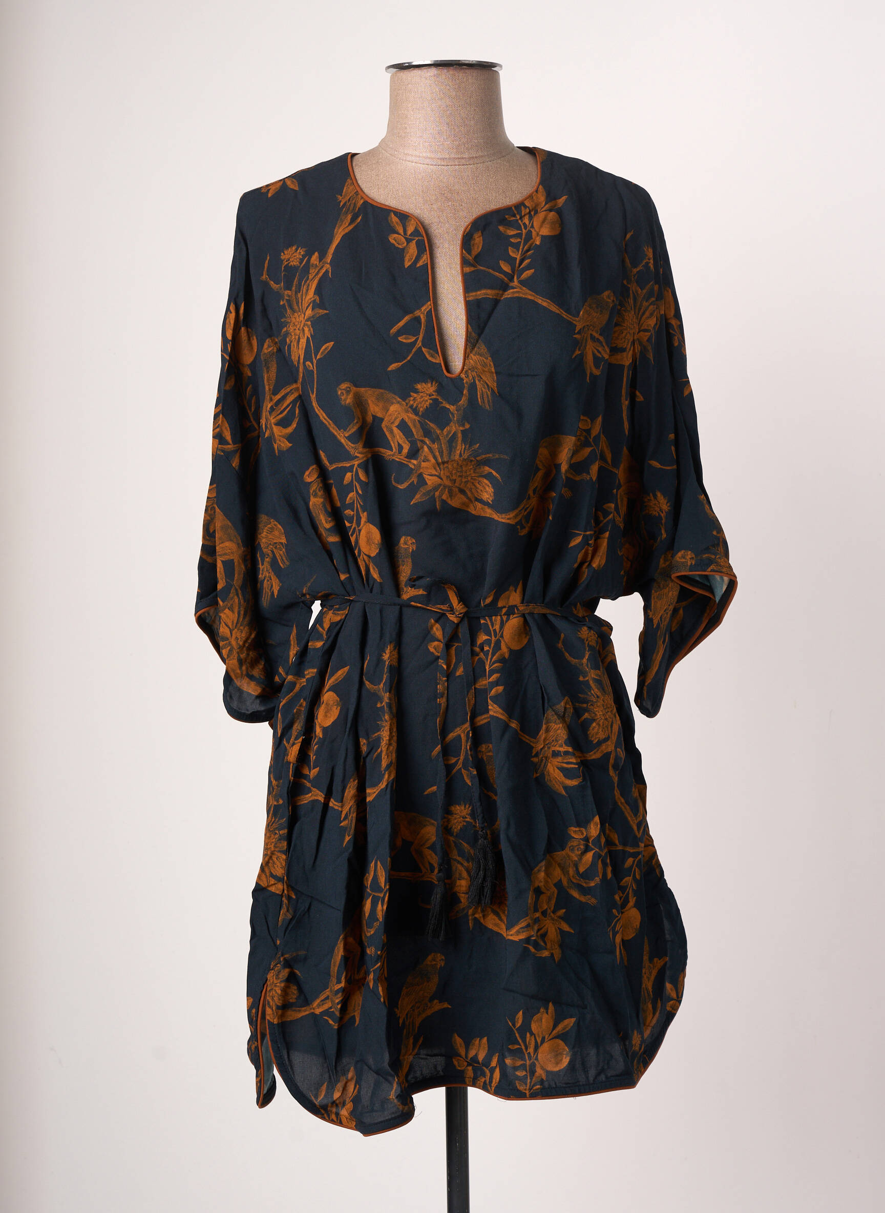 La Fee Maraboutee Tuniquemanchecourte Femme couleur bleu