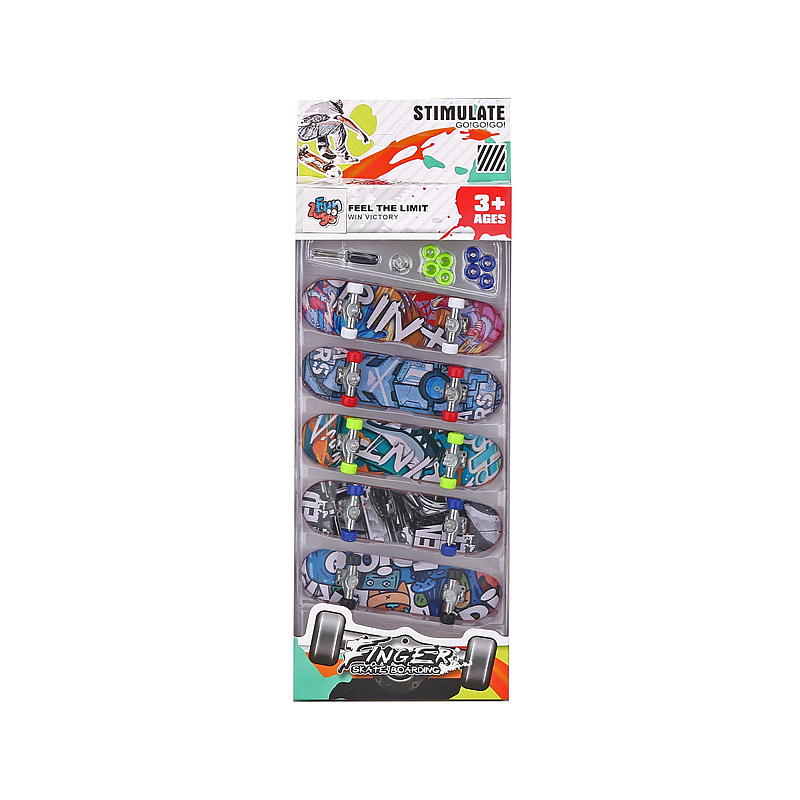 FunToys Fingerskateboard 5 stk