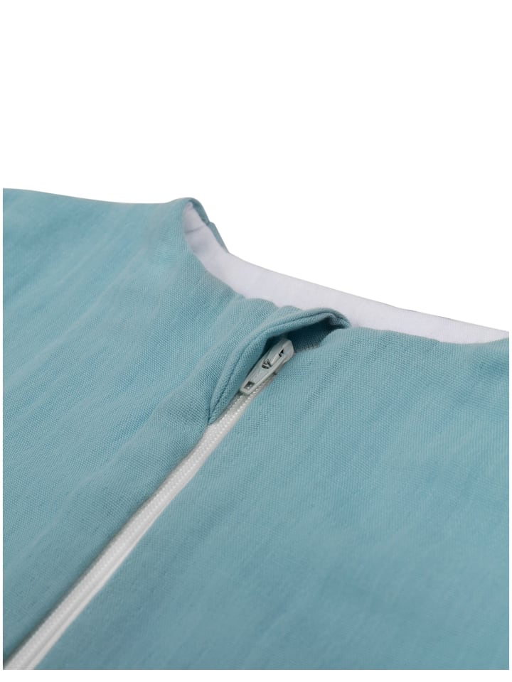 Mababu Schlafsack 0.5 TOG aus Bio-Baumwolle Musselin in sea green günstig kaufen