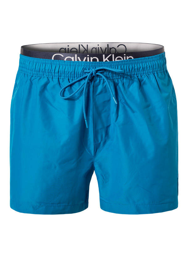 Calvin Klein Swimwear, Badeshorts, Mikrofaser, capriblau