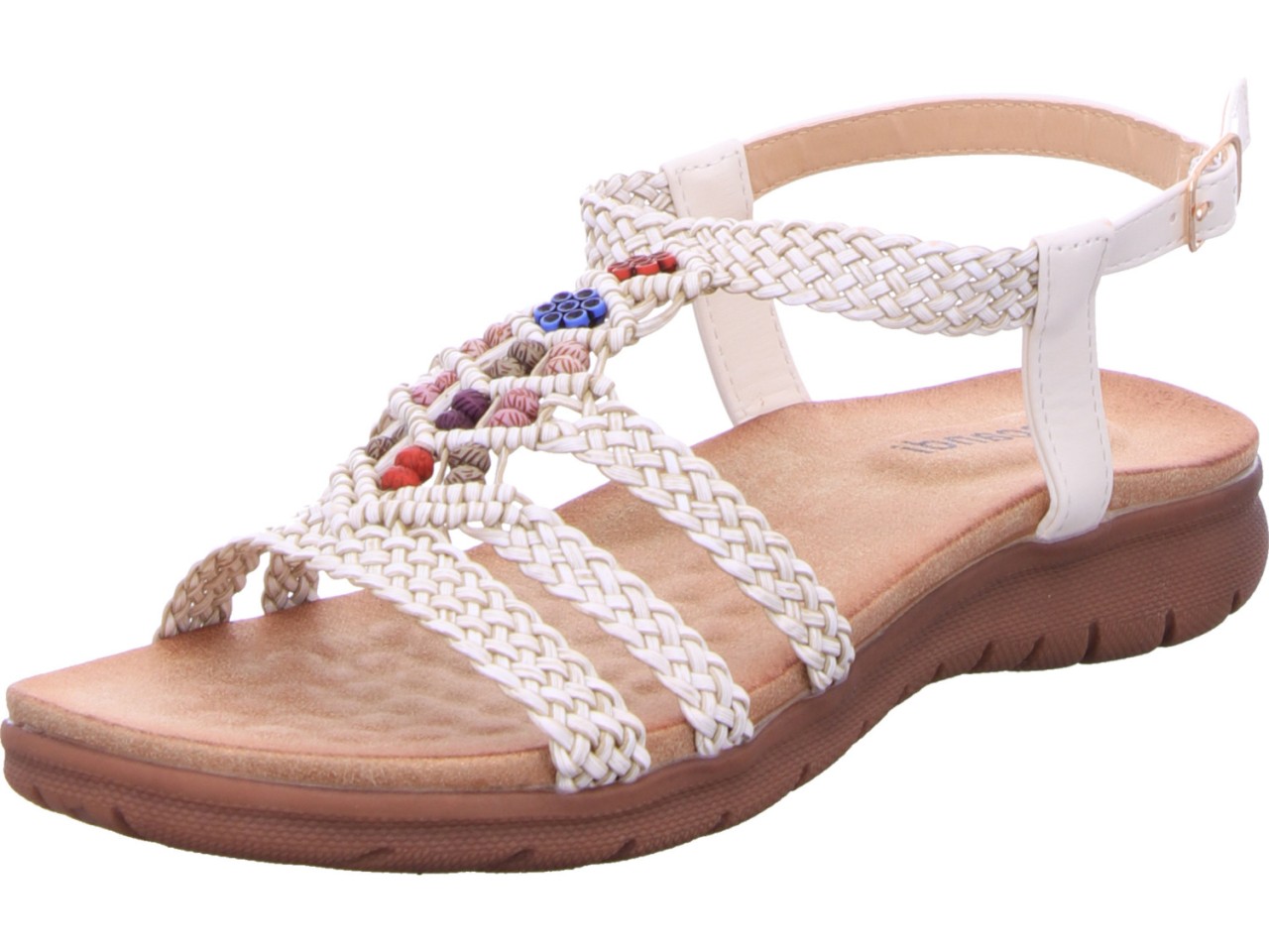 DIVERSE Klassische Sandalen weiss