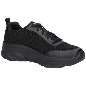Skechers Cushion Walker Sneaker in schwarz