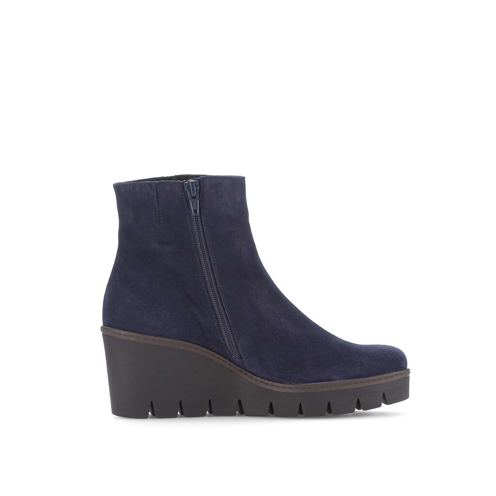 Gabor fashion Plateau Stiefelette blau