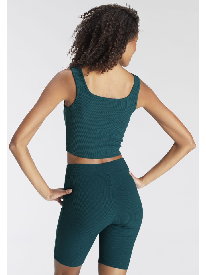 LASCANA Shorty in blau günstig kaufen