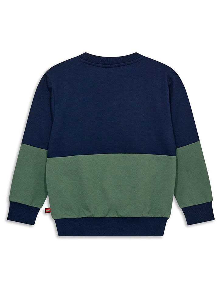 LEGO Sweatshirt in Dunkelblau/ Grün günstig kaufen