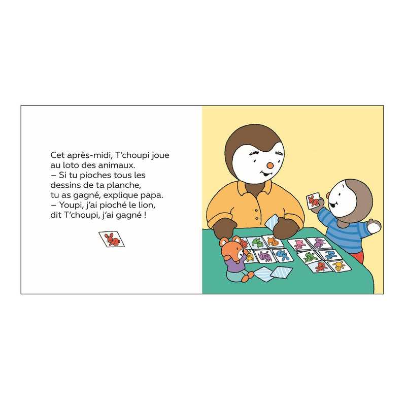 Livre T'choupi n'aime pas perdre - Nathan Jeunesse
