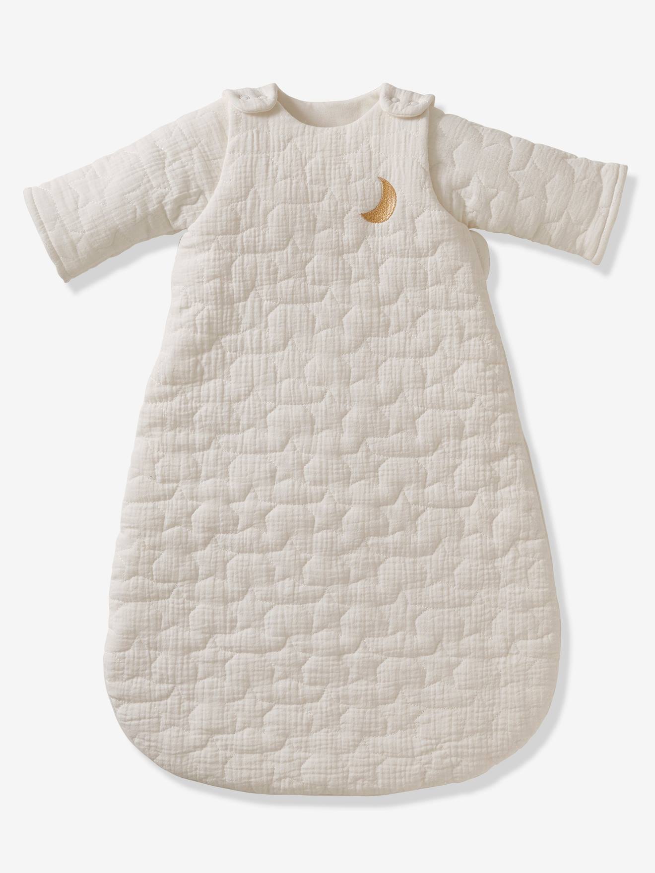 Gigoteuse quiltée manches amovibles NUITS DE RÊVE en coton bio* vert