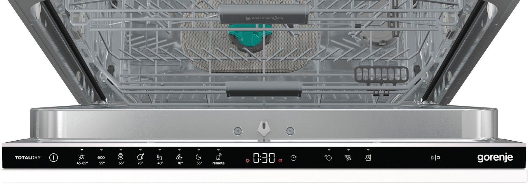 GORENJE vollintegrierbarer Geschirrspüler, GV673C60, 16 Maßgedecke, automatische Türöffnung