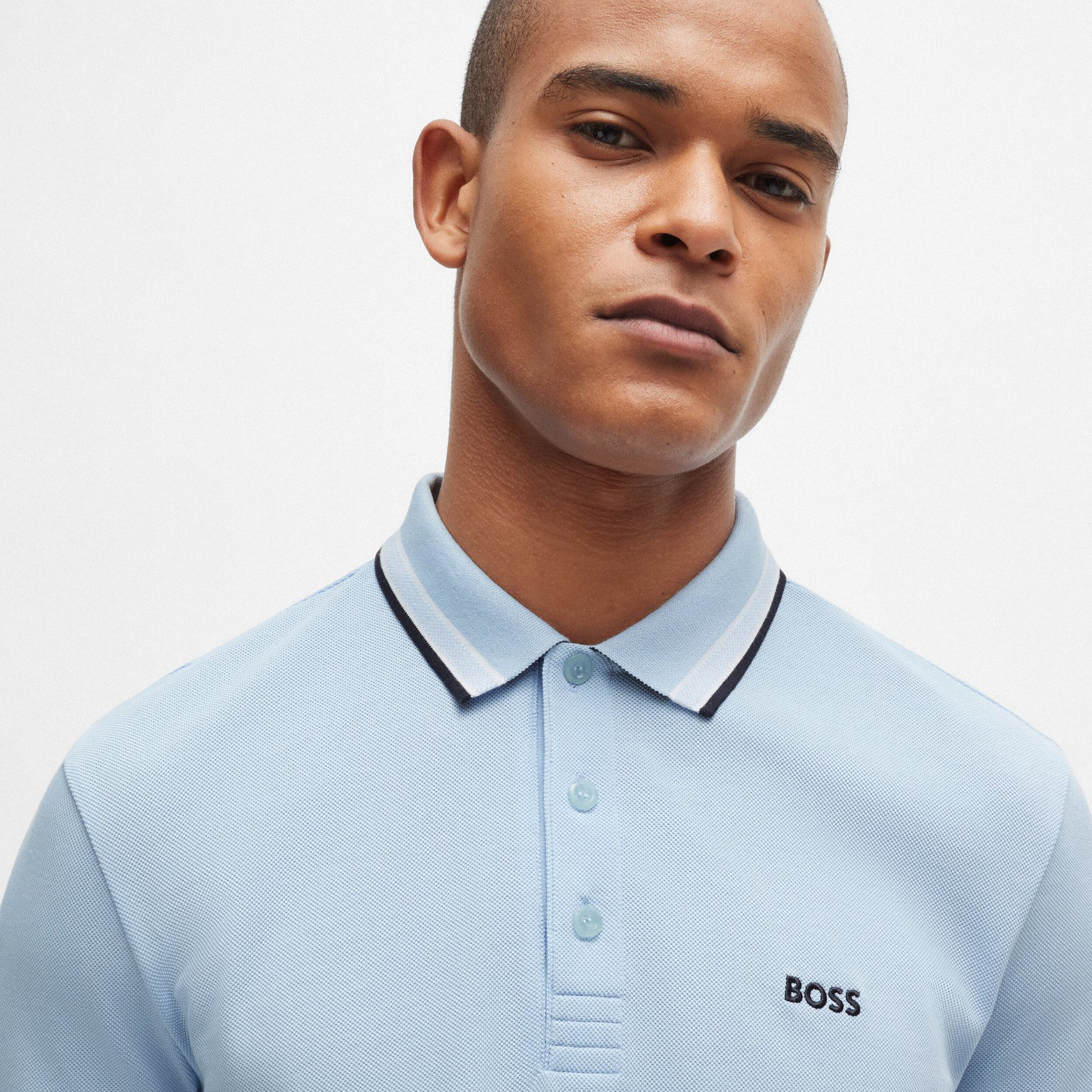 Paddy Polo Herren - Hellblau