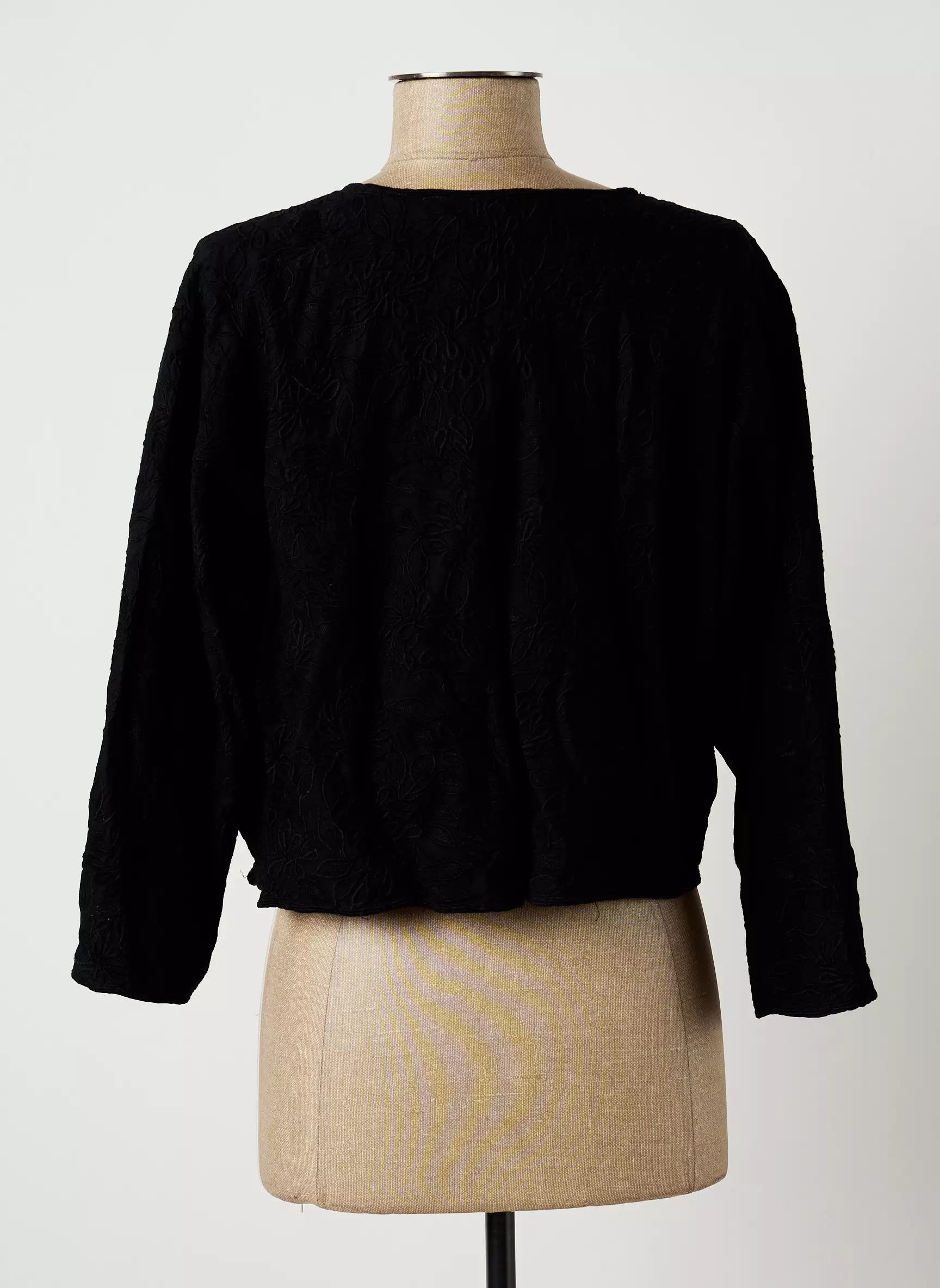 Heliotrope Vestecasual Femme couleur noir