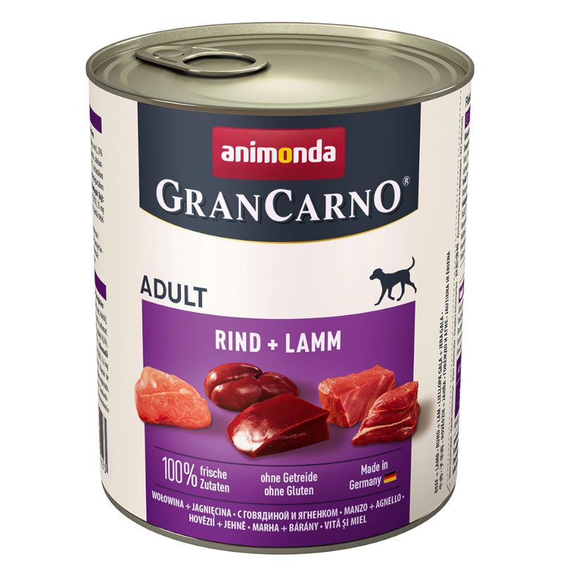 Probierpaket animonda GranCarno Original Adult 6 x 800 g