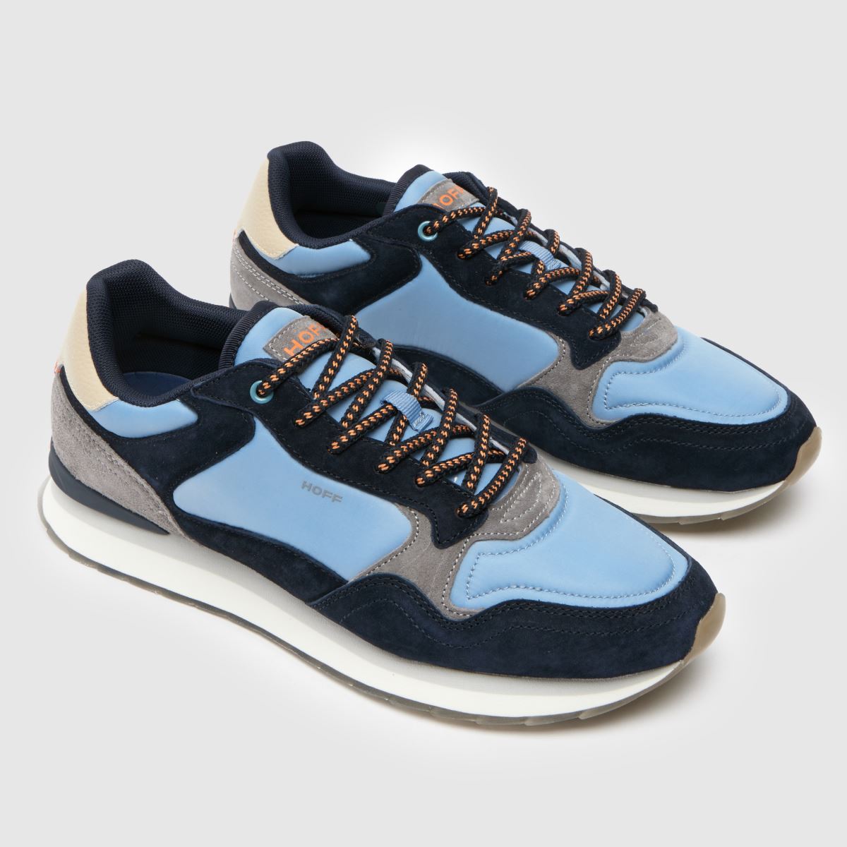 HOFF City Strasbourg – Marinblå och plisserade sneakers