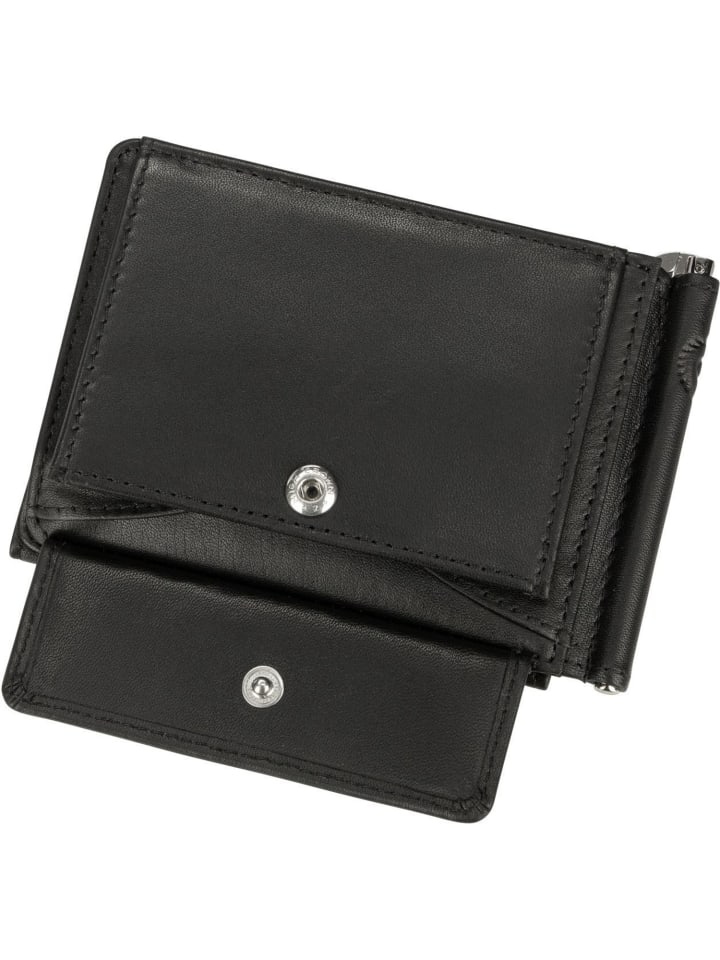 Bugatti Geldbörse Primo Clip Wallet in Schwarz günstig kaufen onesize