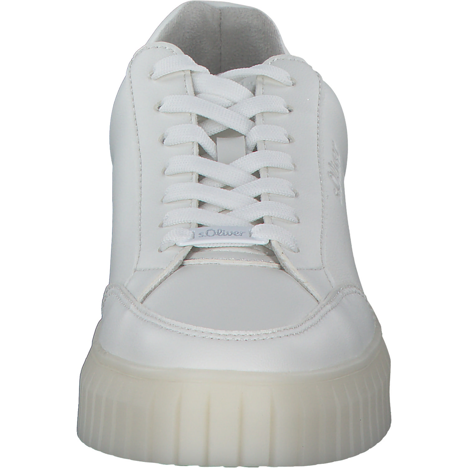 s. Oliver 23645, Schnürschuhe, Damen, white