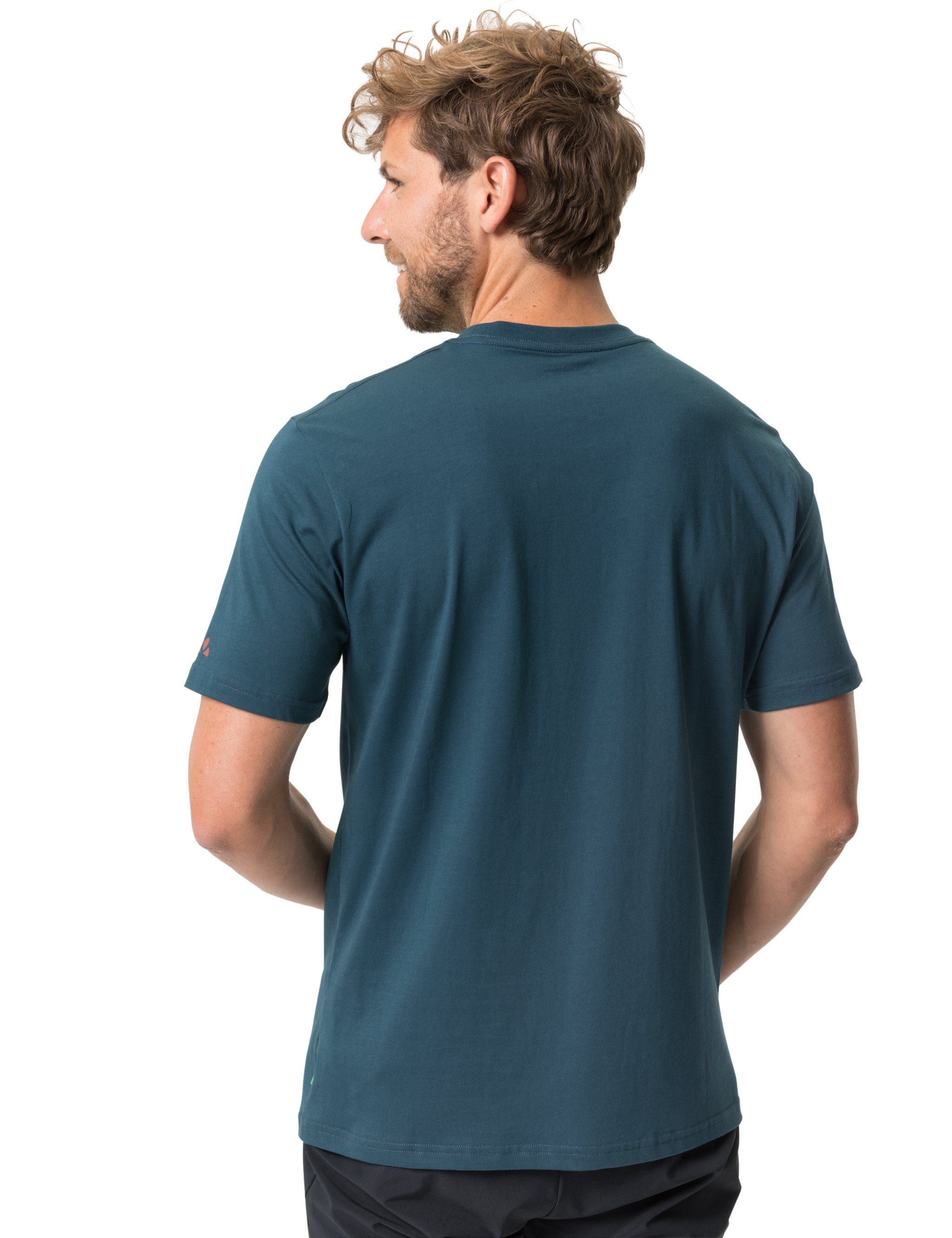 VAUDE T-Shirt Men's Logo Shirt (1-tlg) Grüner Knopf