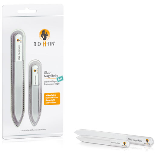 BIO-H-TIN Glas Nagelfeile Set  1 St