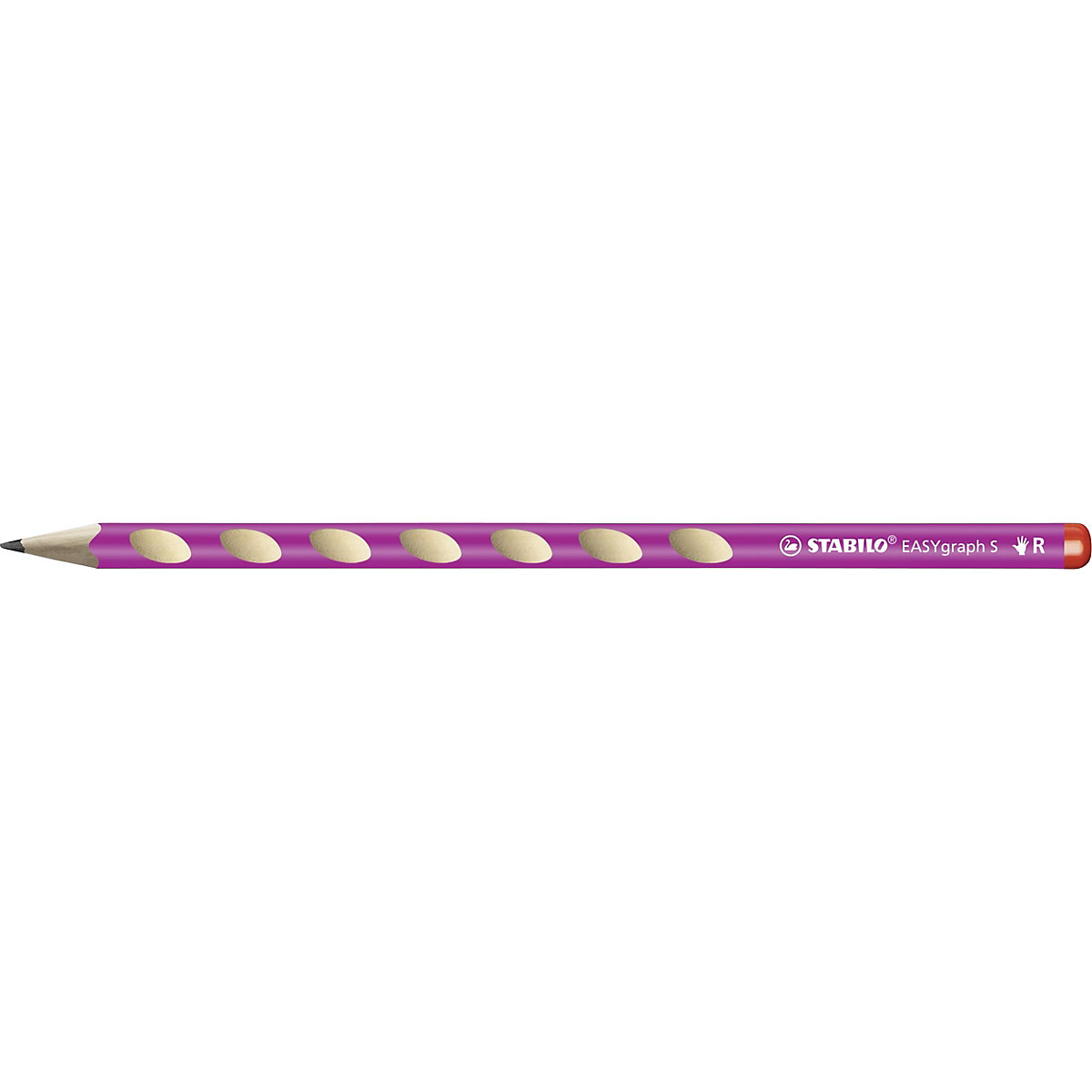 Dreikant-Bleistift EASYgraph S Class Pack Mix XXL Pastell, verschiedene Härtegrade, Links- und Rechtshändervarianten, 48 Stück