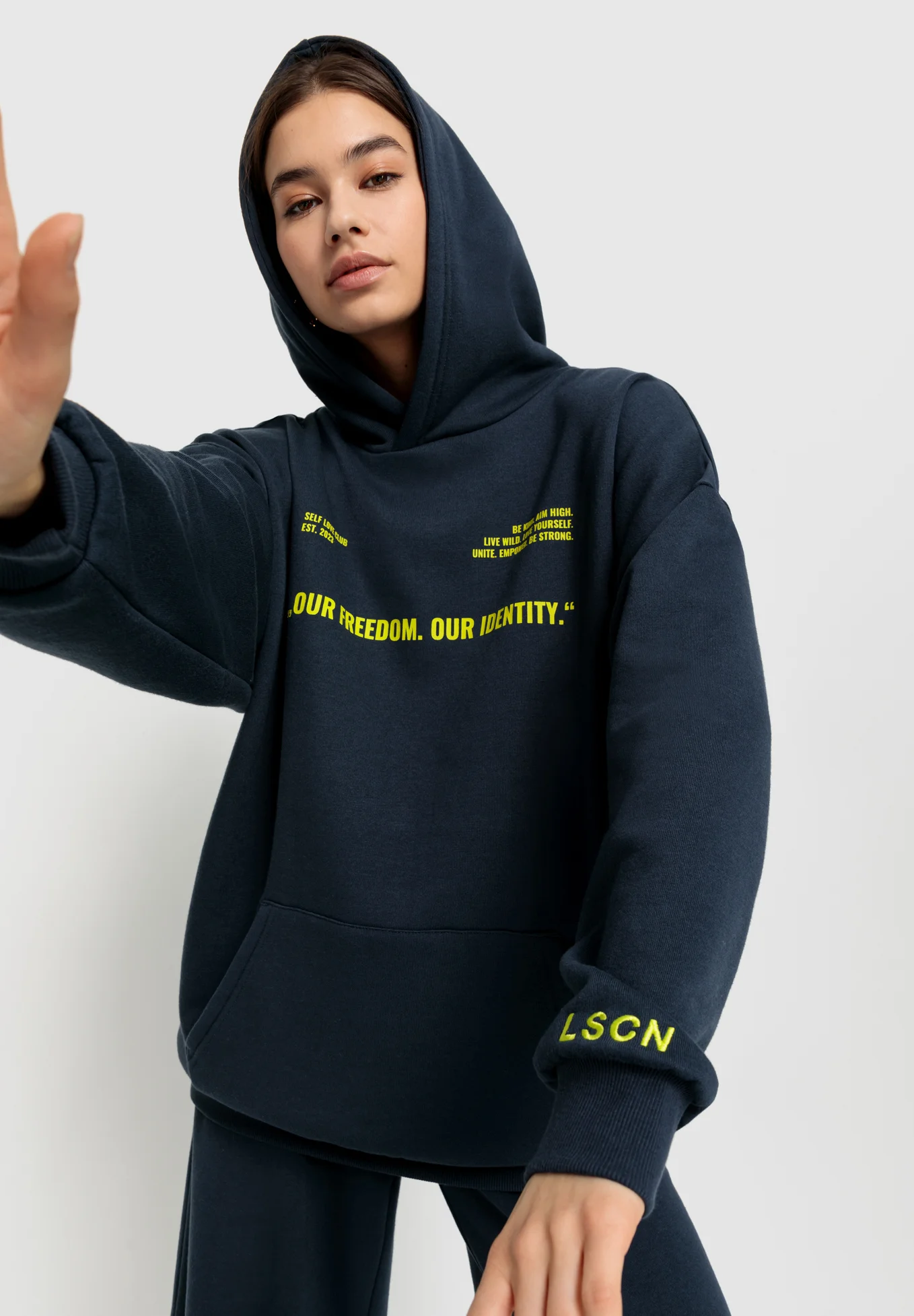 LASCANA LSCN BY LASCANA KAPUZENPULLOVER - Sudadera con capucha