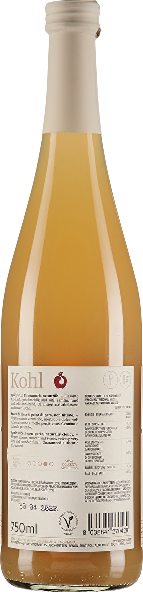 Kohl Bergapfelsaft & Birne