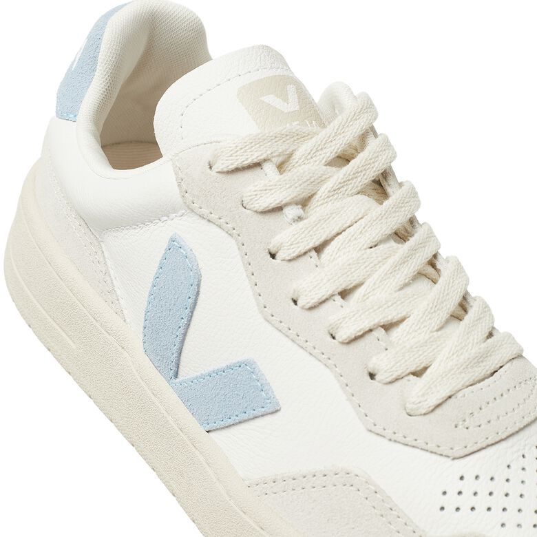 Veja WMNS V-90 Leather extra-white/steel