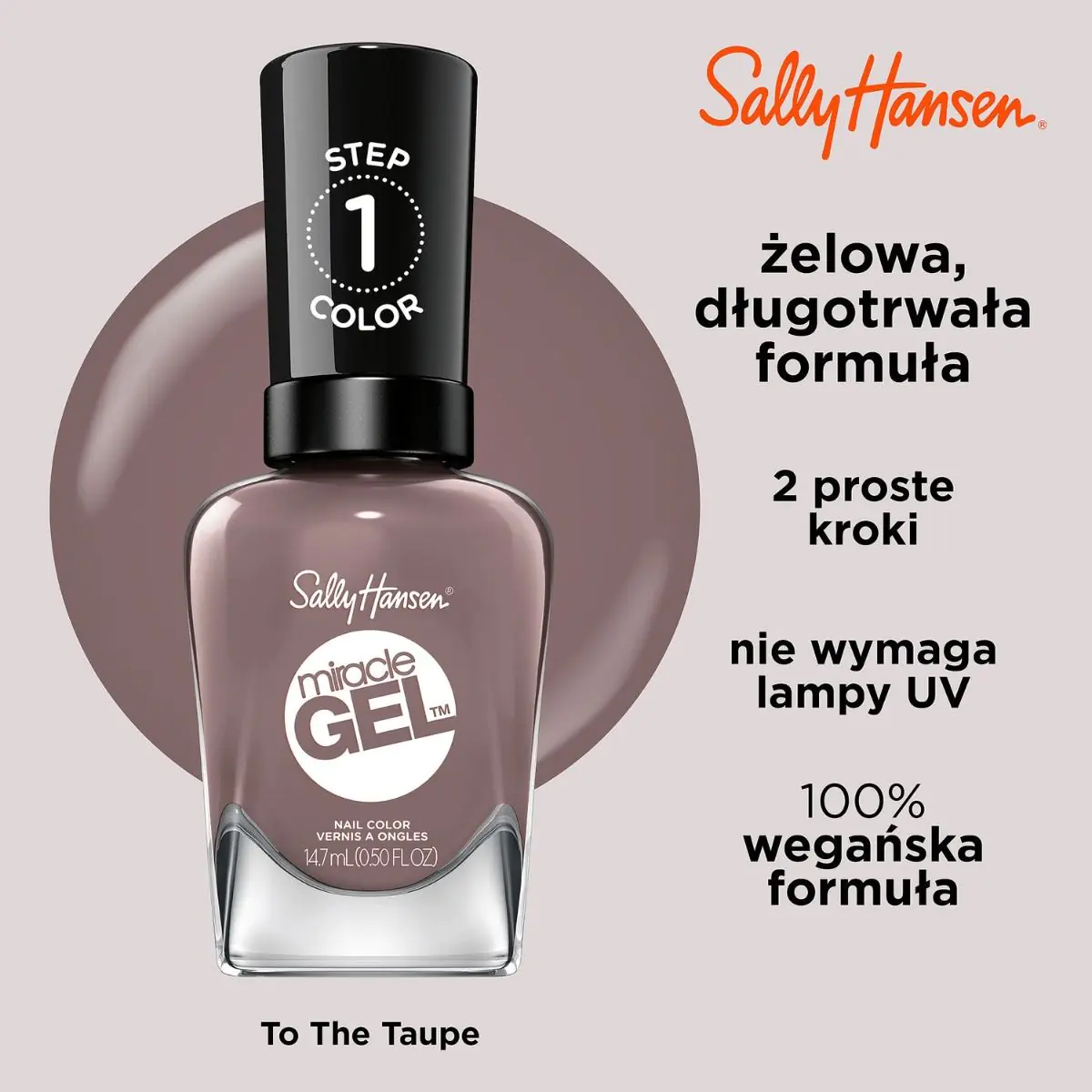 Sally Hansen Miracle gel lak za nokte, 205