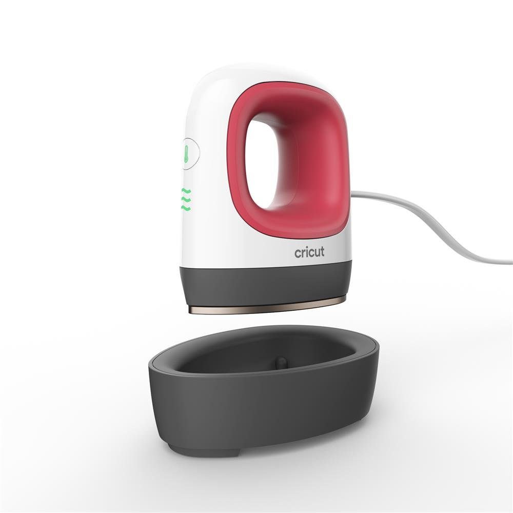 Cricut Bügelmaschine 2007470 EasyPress Mini Himbeere, Hitzepresse, für Bedrucken von Hüte, Schuhe und Stofftiere