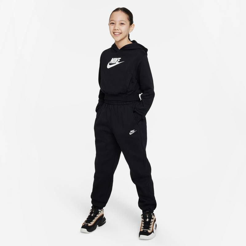 Nike NSW CLUB FLEECE CROP Hoodie Mdchen