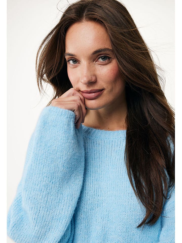 Mexx Pullover in Hellblau günstig kaufen