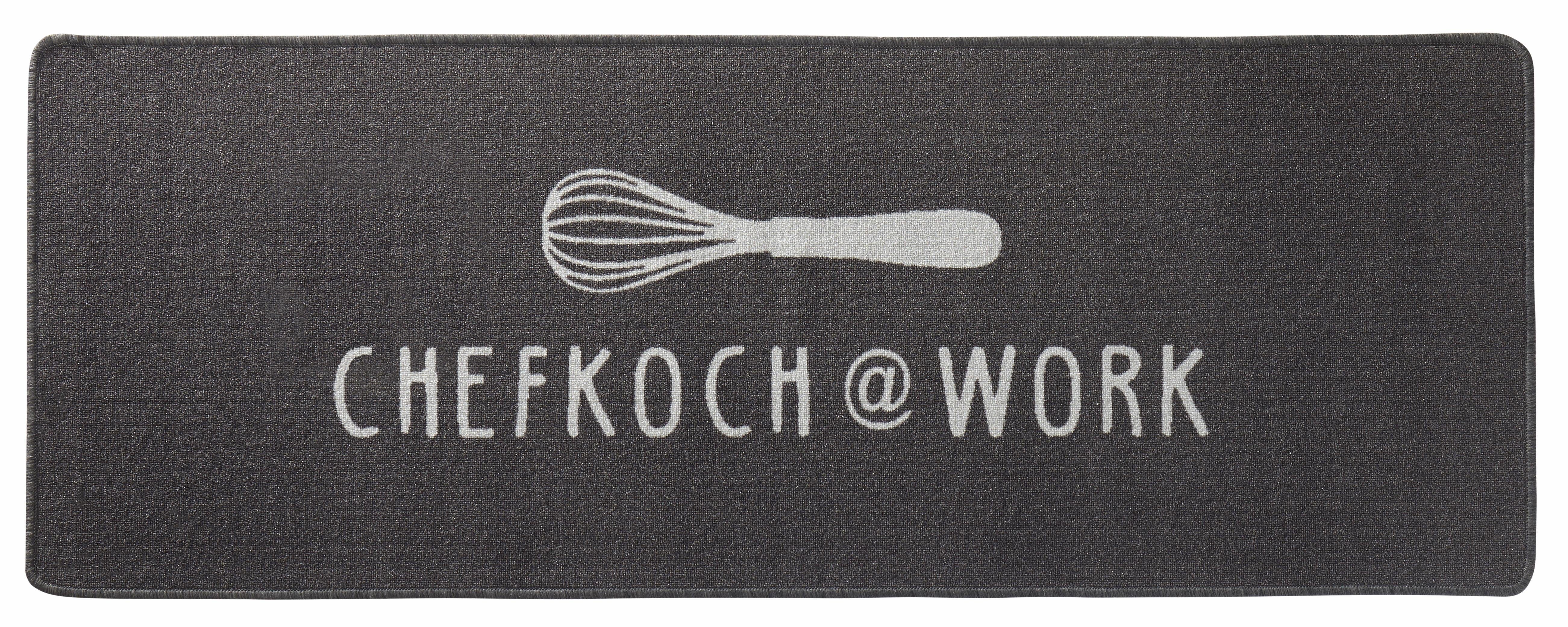 Küchenläufer Chefkoch, HANSE Home, rechteckig, Höhe: 8 mm, Läufer, Rutschfest, Küchenteppich, Küche, Teppich, Pflegeleicht