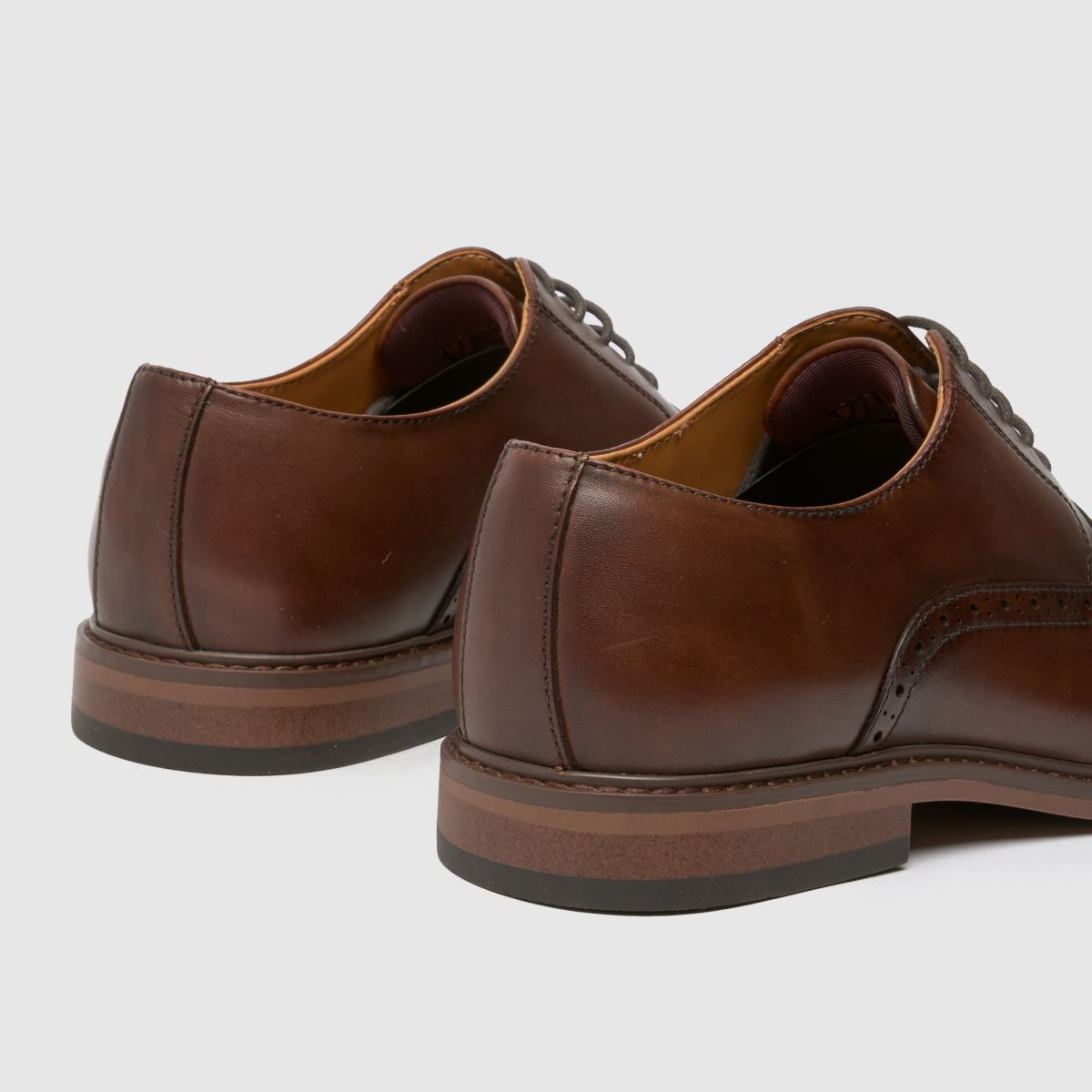 čevlji Schuh Raven brogue v rjavi barvi