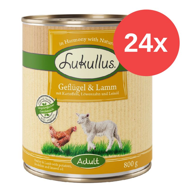 Sparpaket Lukullus Naturkost 24 x 800 g