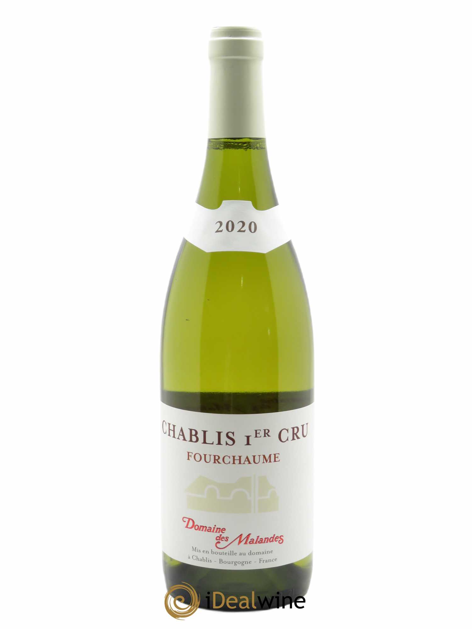 Chablis 1er Cru Fourchaume Domaine des Malandes  2020 - Lot de 1 Bouteille