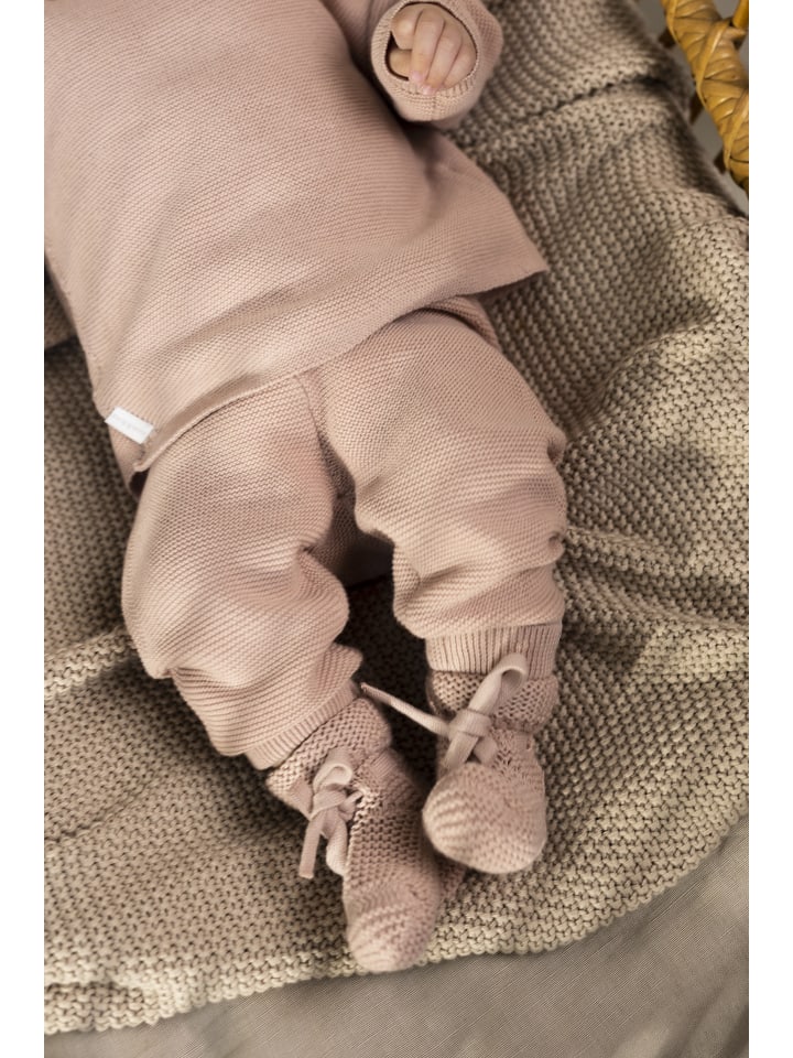 Noppies Krabbelschuh Nelson in Rose Smoke günstig kaufen onesize